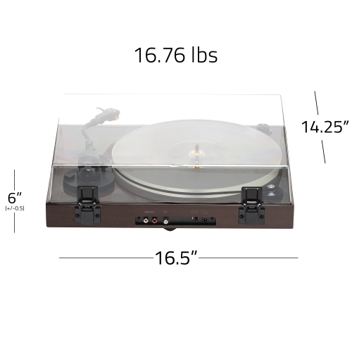 Fluance RT85N Reference High Fidelity Vinyl Turntable Record Player with Nagaoka MP-110 Cartridge & Acrylic Platter