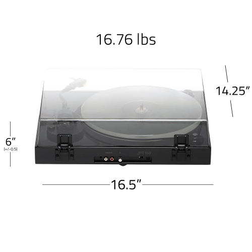 Fluance RT85N Reference High Fidelity Vinyl Turntable Record Player with Nagaoka MP-110 Cartridge & Acrylic Platter