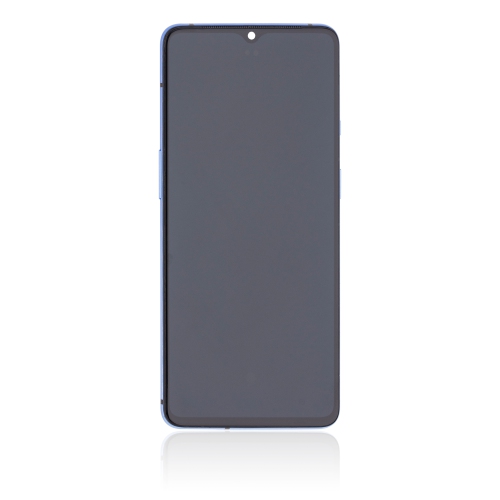 ESOURCE PARTS  Refurbished (Excellent) - Replacement Oled Assembly With Frame Compatible for Oneplus 7T (Glacier Blue)