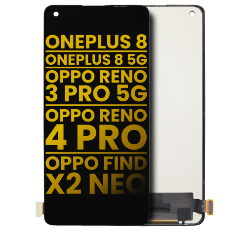 Replacement OLED Assembly Without Frame Compatible For OnePlus 8 / 5G / OPPO Reno 3 Pro 5G / OPPO Reno 4 Pro / OPPO Find X2 Neo (All Colors) by ESOURCE PARTS - Refurbished condition - Image 4