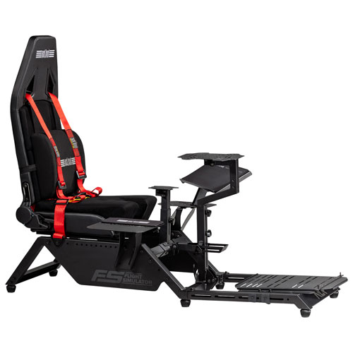 UNI Next Level Racing Flight Simulator Cockpit - Black