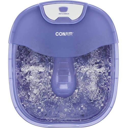 Conair Heat Sense Premium Foot Spa/Spa pédicure avec rouleaux de massage, bulles et chaleur 2,3 kg
