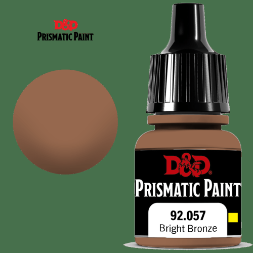 WizKids Games Dungeons & Dragons Prismatic Paint: Bright Bronze Metallic