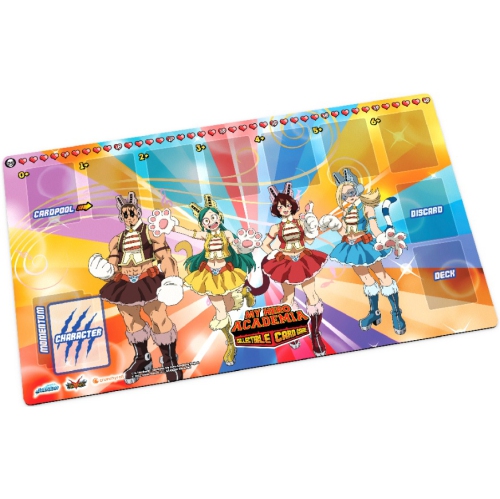 Jasco Games My Hero Academia Collectible Card Game: Wild Wild Pussycats Playmat