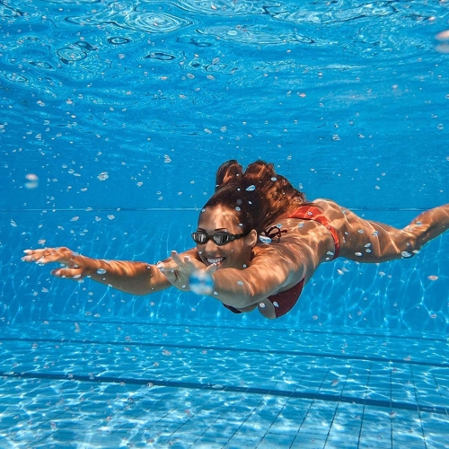 ISTAR Swimming Goggles Anti-fog Anti-UV Silicone Swim Goggles Adult Women Men