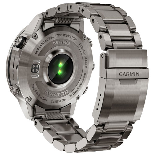 Garmin MARQ Aviator Gen 2 46mm GPS Watch with Heart Rate Monitor - Black