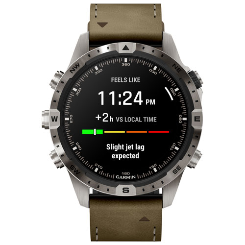 Garmin MARQ Adventurer Gen 2 46mm Bluetooth Multisport Smartwatch - Black