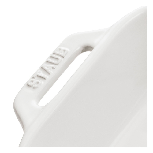 STAUB Ceramique 400 ml Ceramic Rectangular Oven Dish, White