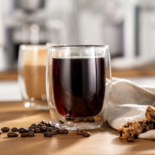 ZWILLING Sorrento 8 Piece Coffee Glass Set - Value Pack, Transparent