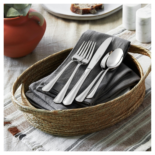 HENCKELS Alcea 20 Piece Flatware Set Polished