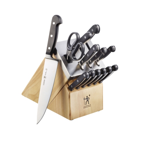 HENCKELS  Classic 14 Piece Self Sharpening Block Set Knives