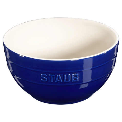 STAUB  Ceramique 17 Cm Ceramic Round Bowl, Dark-Blue