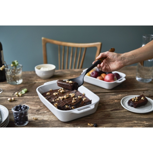 STAUB 31 cm Silicone Turner, Black