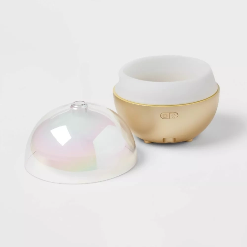 300ml Color Changing Oil Diffuser White/Gold - Opalhouse