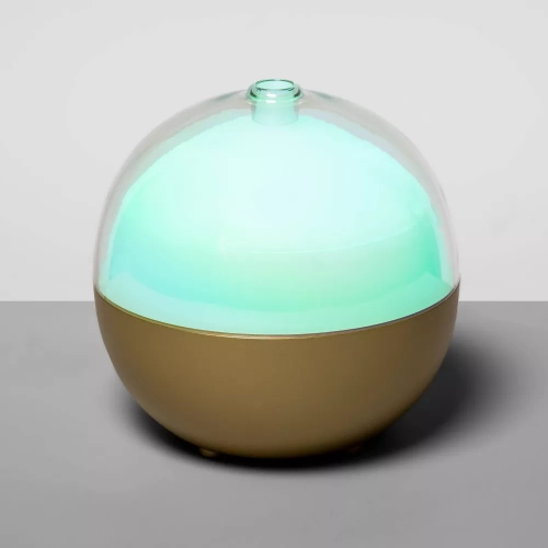 300ml Color Changing Oil Diffuser White/Gold - Opalhouse