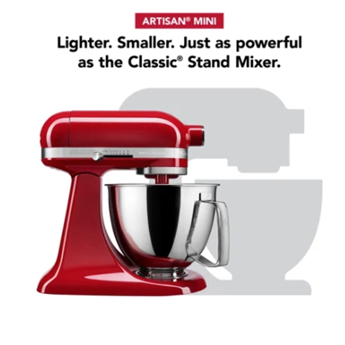 KitchenAid KSM3316XER Artisian Mini 3.5-Quart Tilt-Head KitchenAid KSM3316XER Artisian Mini 3.5-Quart Tilt-Head
