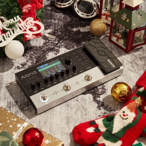 Donner Arena 2000 Multi-Effect Guitar Pedal AMP Modeling Multiple Effects Processor