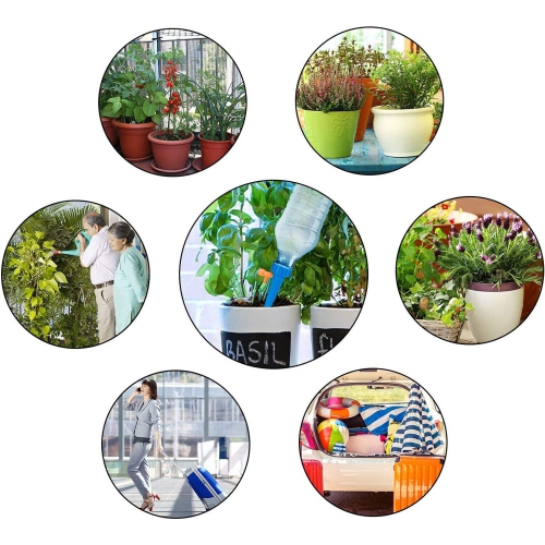 Drip Irrigation Kit For Home Garden, Self-watering Spikes For Plants Automatic Drip Irrigation