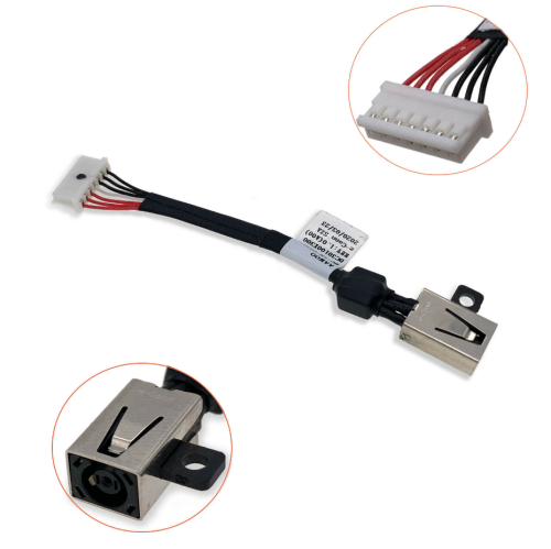 Image 1 of 2.. New Dell TPNTM 0TPNTM DC30100O800 DC Jack Cable