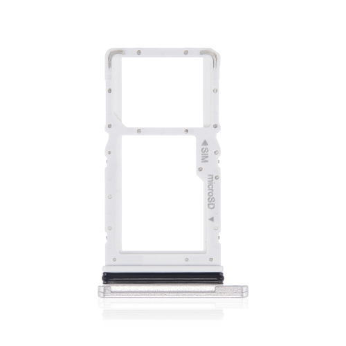 Plateau de remplacement pour carte SIM compatible avec la Galaxy Tab A7 10,4 po de Samsung (argenté)