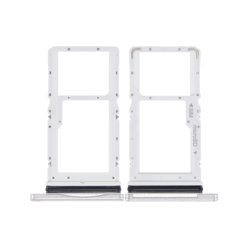 Plateau de remplacement pour carte SIM compatible avec la Galaxy Tab A7 10,4 po de Samsung (argenté)