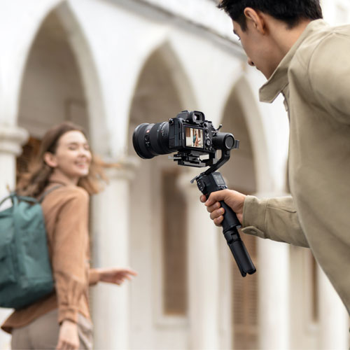 DJI RS 3 Mini 3-Axis Gimbal Stabilizer - Black