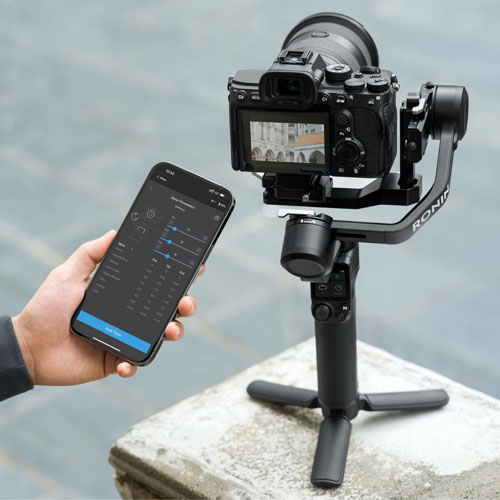 DJI RS 3 Mini 3-Axis Gimbal Stabilizer - Black