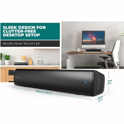 Creative Labs Stage Air V2 20-Watt 2.0 Channel Sound Bar -