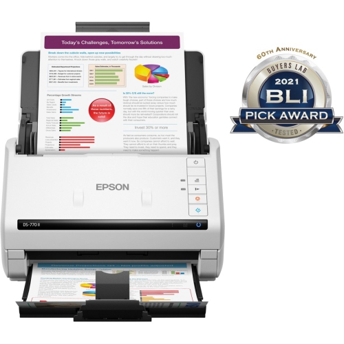 Epson DS-770 II Document Scanner - White