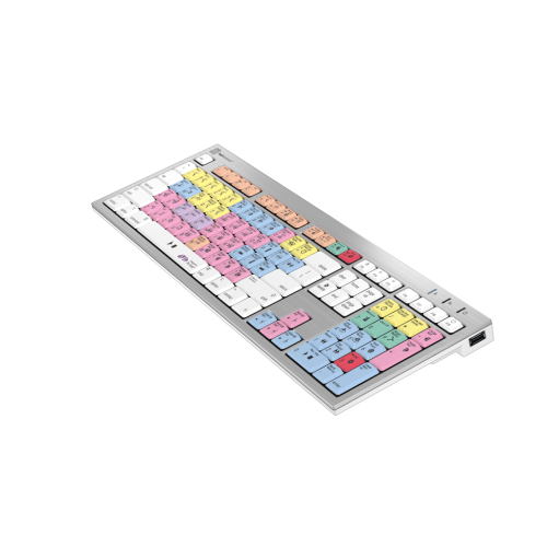 LogicKeyboard ALBA Wired USB Plug and Play Connectivity 23 Keys Grey Mac Keyboard