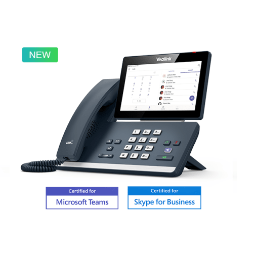 Yealink Corded Full-Duplex Optimal HD Audio Wi-Fi Bluetooth USB Gray VoIP