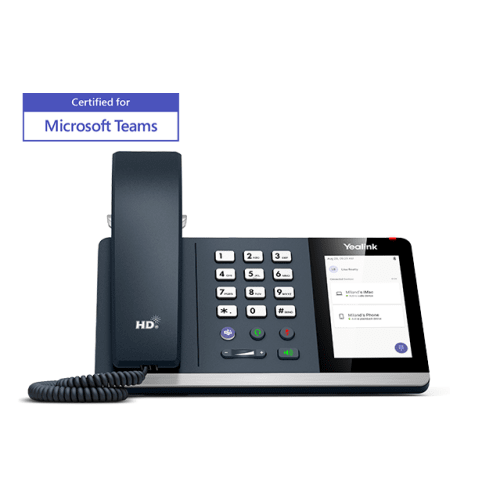 Yealink Corded Full-Duplex Optimal HD Audio Wi-Fi Bluetooth USB Gray VoIP