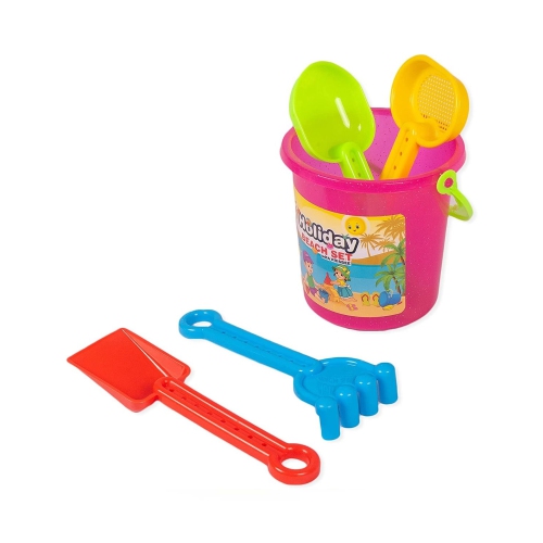 Toys for Toddlers, Beach Toys for Kids, Sand Play Set with Bucket, Beach Toys Gift Basket, Digging kit for Kids