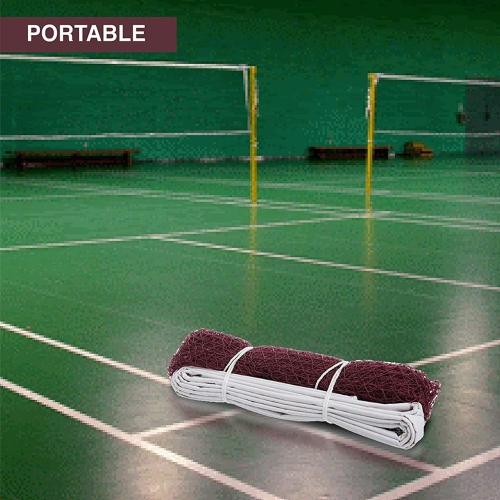 COSCO FILET DE BADMINTON COTON BANDE 4 CÔTÉS 20 X 2,5 PIEDS NYLON RÉSISTANT À L'EAU