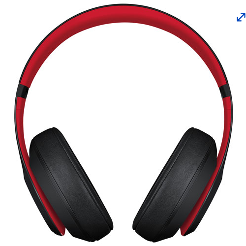 Beats By Dr. Dre Studio3 Over-Ear Noise Cancelling Bluetooth Headphones - Black/Red by BEATS BY DR. DRE - Refurbished condition - Image 3