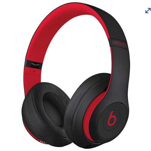 Beats By Dr. Dre Studio3 Over-Ear Noise Cancelling Bluetooth Headphones - Black/Red by BEATS BY DR. DRE - Refurbished condition - Image 4