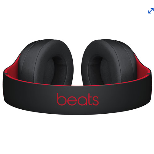 Beats By Dr. Dre Studio3 Over-Ear Noise Cancelling Bluetooth Headphones - Black/Red by BEATS BY DR. DRE - Refurbished condition - Image 5