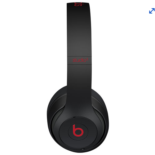 Beats By Dr. Dre Studio3 Over-Ear Noise Cancelling Bluetooth Headphones - Black/Red by BEATS BY DR. DRE - Refurbished condition - Image 7
