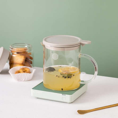 Chauffe-tasse très large OA20013 de BAPDEEM, chauffe-tasse à une touche, 2 réglages de température et arrêt automatique pour le bureau