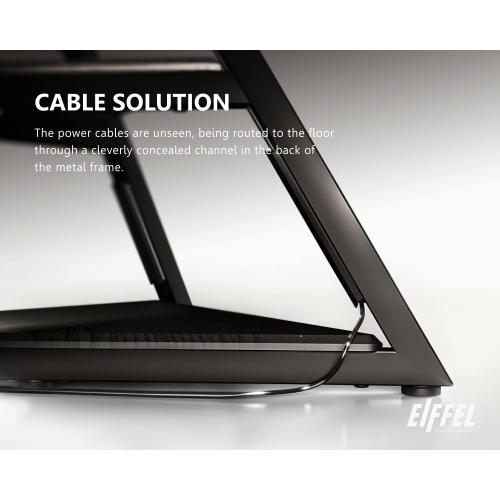 FITUEYES Design Corner Floor TV Stand for 32-65 Inch TV, Modern TV Stand TV Cart with Mount for LCD/LED Flat Curved Screens, Height Adjustable