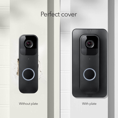 Wasserstein Wall Plate Compatible With Blink Video Doorbell - Easy Mounting for Your Blink Video Doorbell Camera