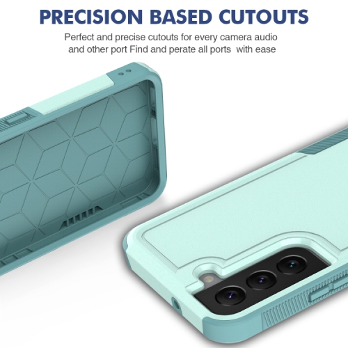 Coque XCRS Dual Layer Comm PC + TPU pour Samsung Galaxy S21 FE 6.4", Heavy Duty, Tuff, Protection antichoc, Test de chute, Housse de protection