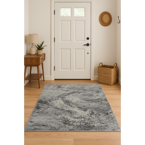 Rug Branch Sakarya Contemporary Abstract Splash Indoor Area Rug