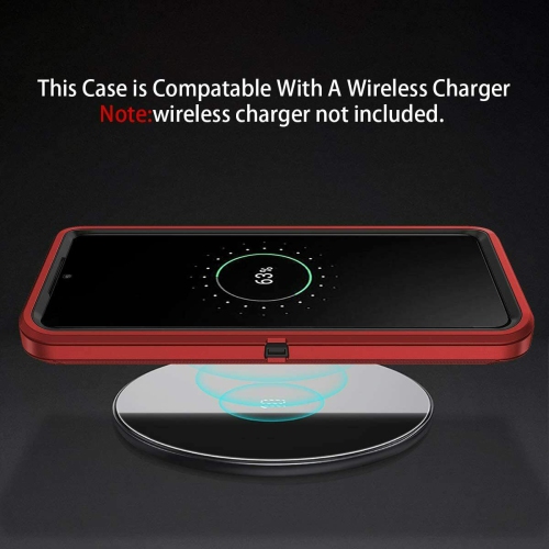 Samsung Galaxy S22 Plus 5G Case 3in1 Drop Resistant Defender Tradies Hybrid Armor Heavy Duty Rugged Shockproof Tough Galaxy S22+ Cover