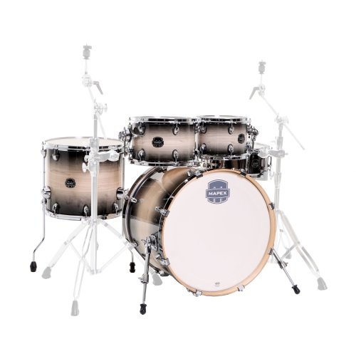 Mapex Limited Edition Armory 5-Piece Shell Pack - Black Burst