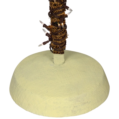 6' Pre-Lit Artificial Tropical Outdoor Patio Palm Tree - Clear Lights