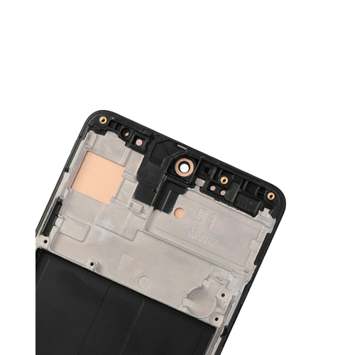 CanFixIt Screen Replacement for Samsung Galaxy A51 4G Glass OLED Display Touch Digitizer LCD Assembly with Frame and Free Repair Tools Kits A51 4G