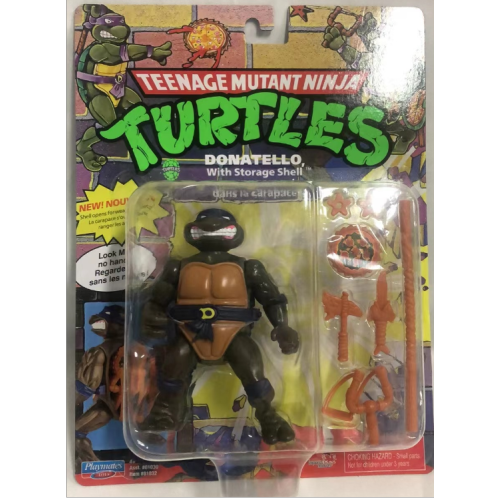 Playmates Toys Teenage Mutant Ninja Turtles: Donatello with Storage Shell