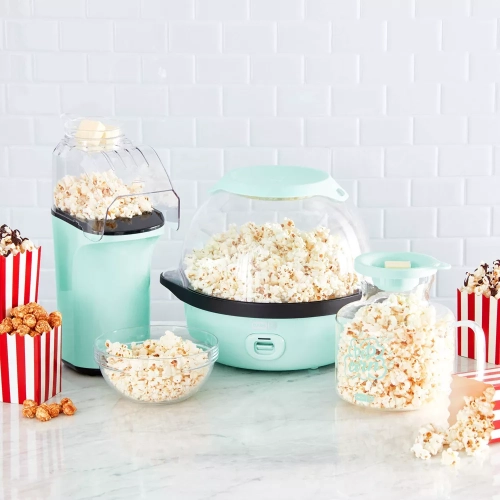 Dash 16 Cup Electric Popcorn Maker - Aqua