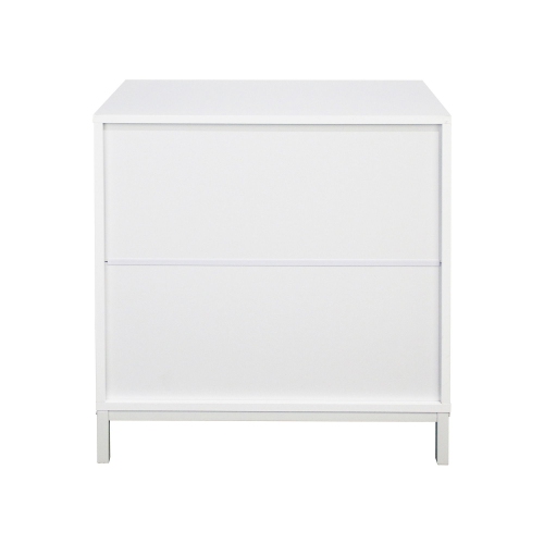 Carlo End Table with Drawer, Shelf, and Door